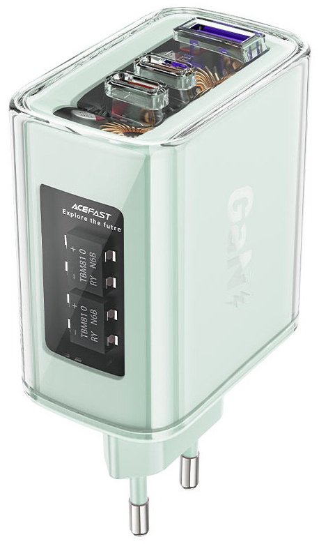 Зарядное устройство ACEFAST A45 PD65W зеленый