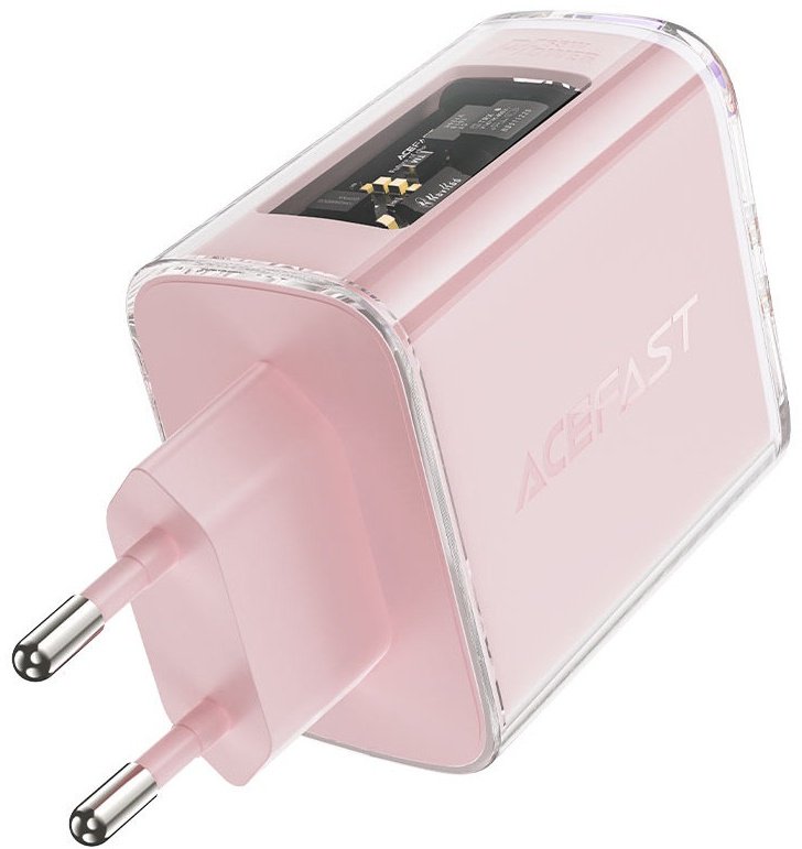 Зарядное устройство ACEFAST A45 PD65W розовый - ForteMarket Зарядное устройство ACEFAST A45 PD65W розовый купить,0
