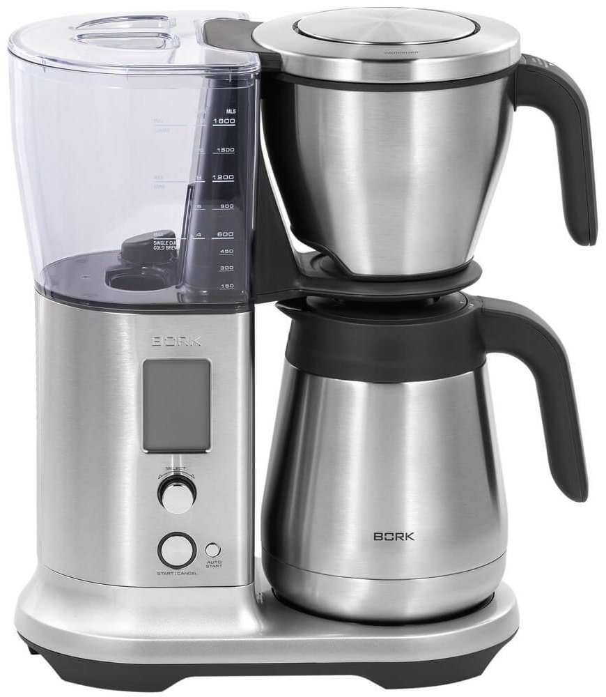 Кофеварка BORK C510 черный, серебристый