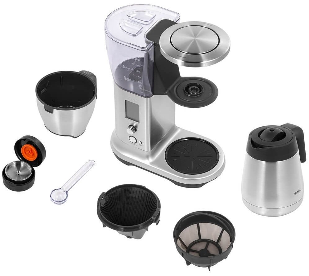 Кофеварка BORK C510 черный, серебристый - ForteMarket Кофеварка BORK C510 черный, серебристый купить,0