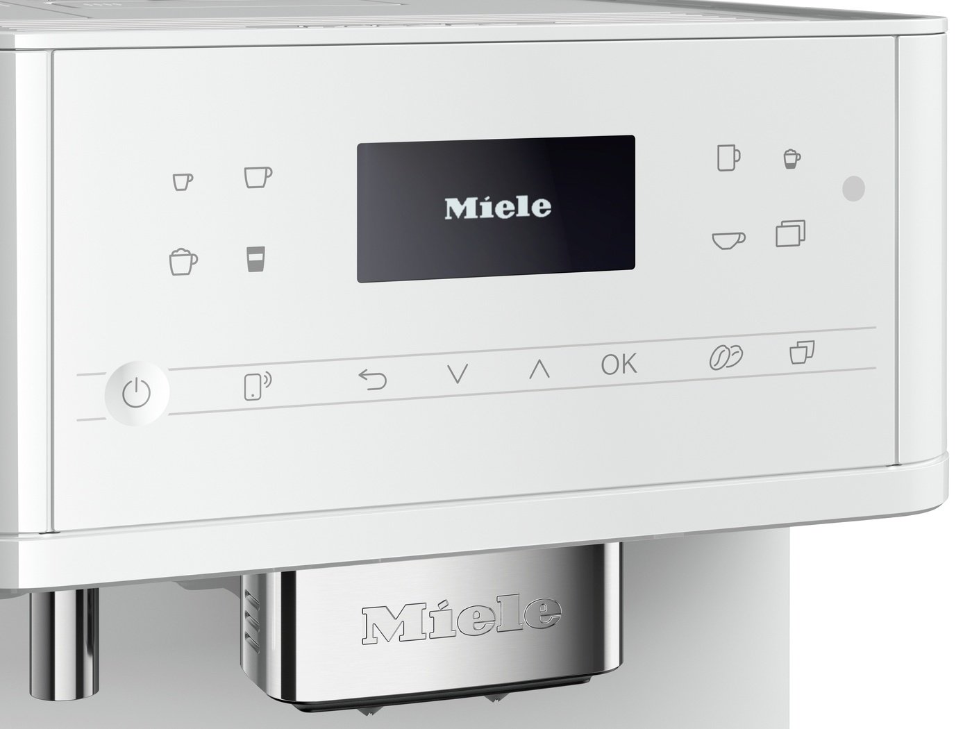 Кофемашина Miele CM6160 LOWS белый - ForteMarket Кофемашина Miele CM6160 LOWS белый купить,0