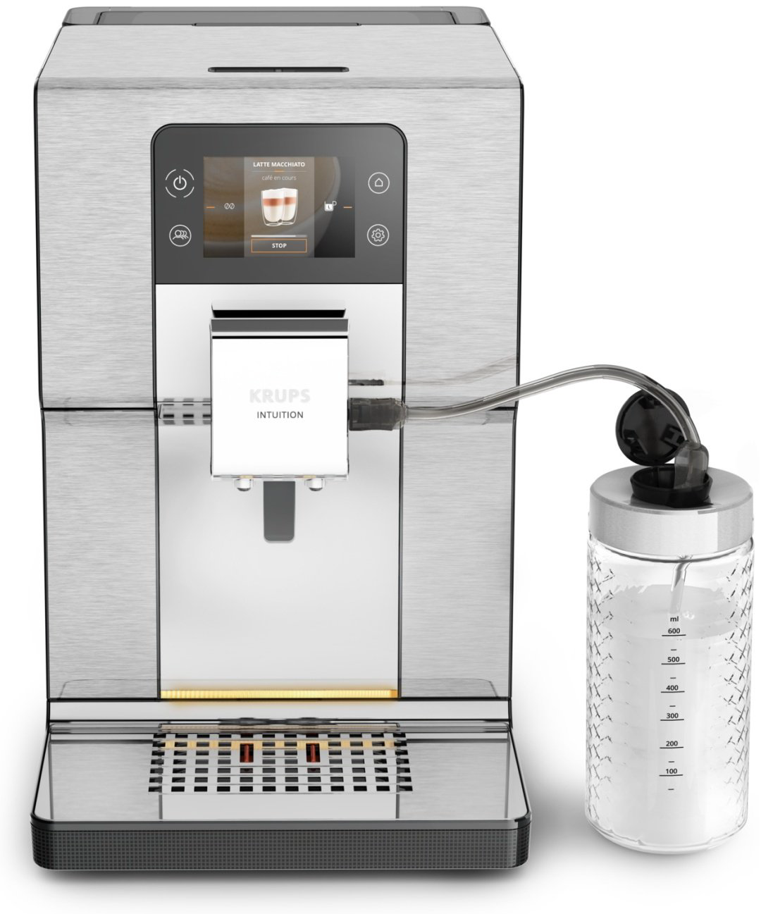 Кофемашина Krups Intuition Experience+ EA877D10 стальной купить,586990