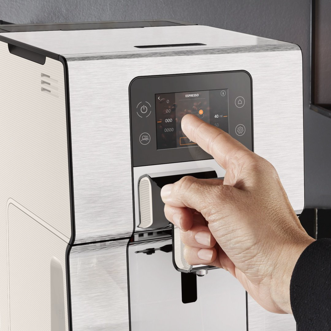 Кофемашина Krups Intuition Experience+ EA877D10 стальной купить,586990