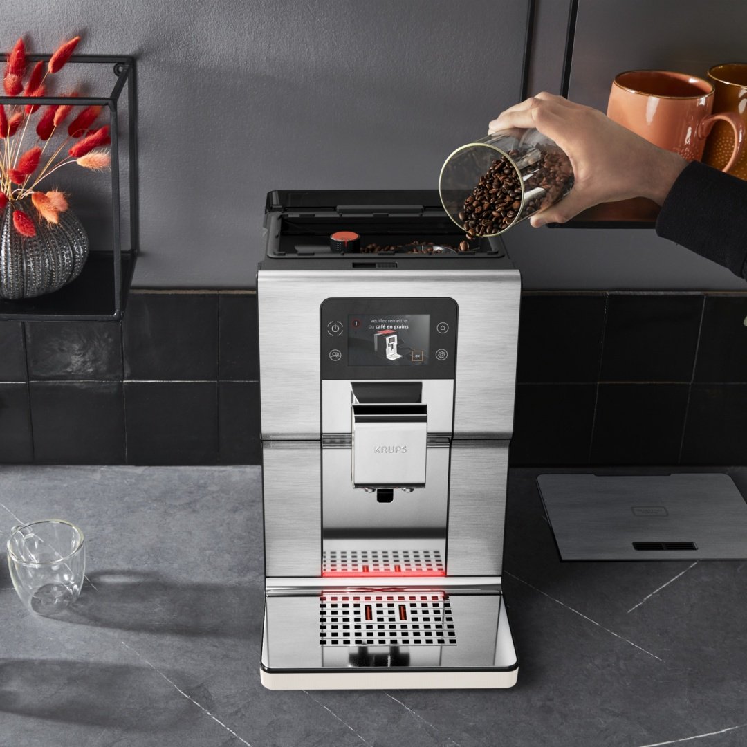 Кофемашина Krups Intuition Experience+ EA877D10 стальной - ForteMarket Кофемашина Krups Intuition Experience+ EA877D10 стальной купить,0