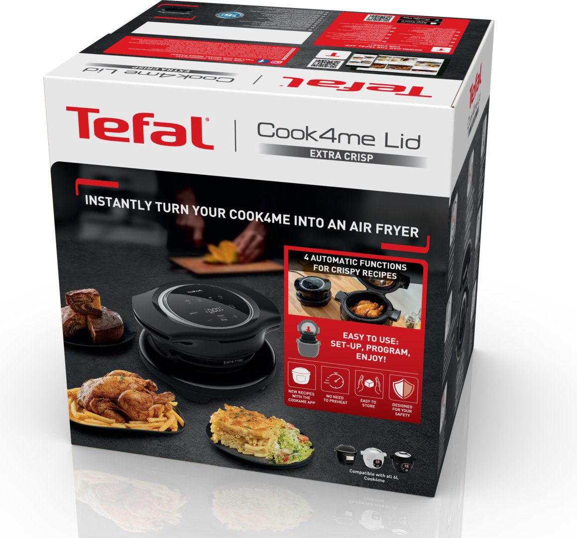 Крышка для электрогриля Tefal EY150830 купить,NaN
