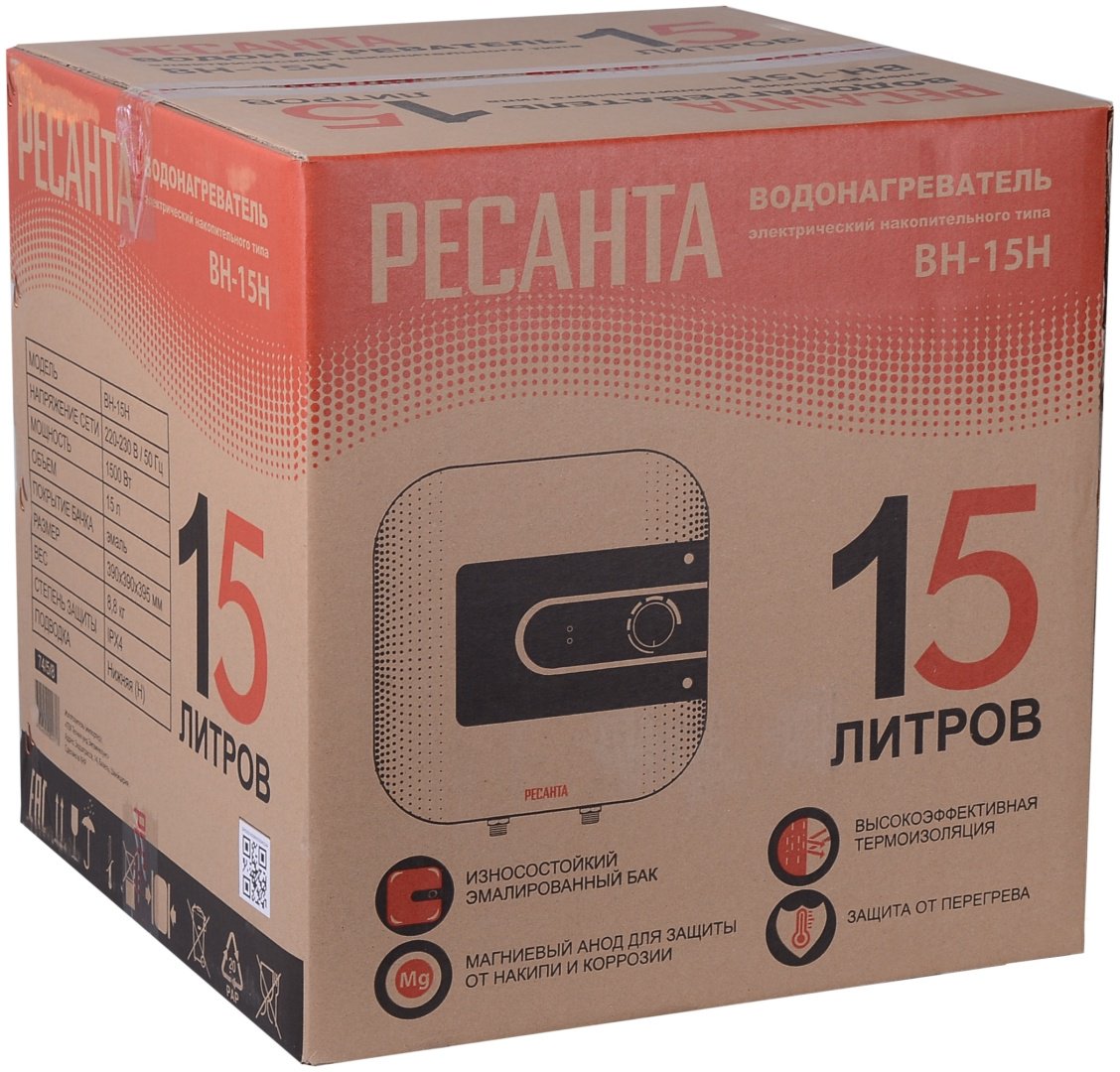 Водонагреватель Ресанта ВН-15Н купить,0