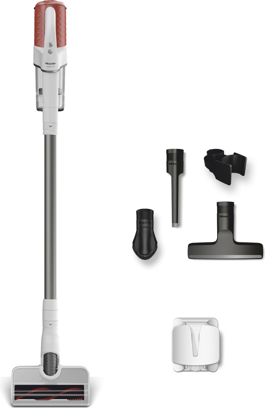 Пылесос Miele SQLL0 DuoflexHX1 красный, белый