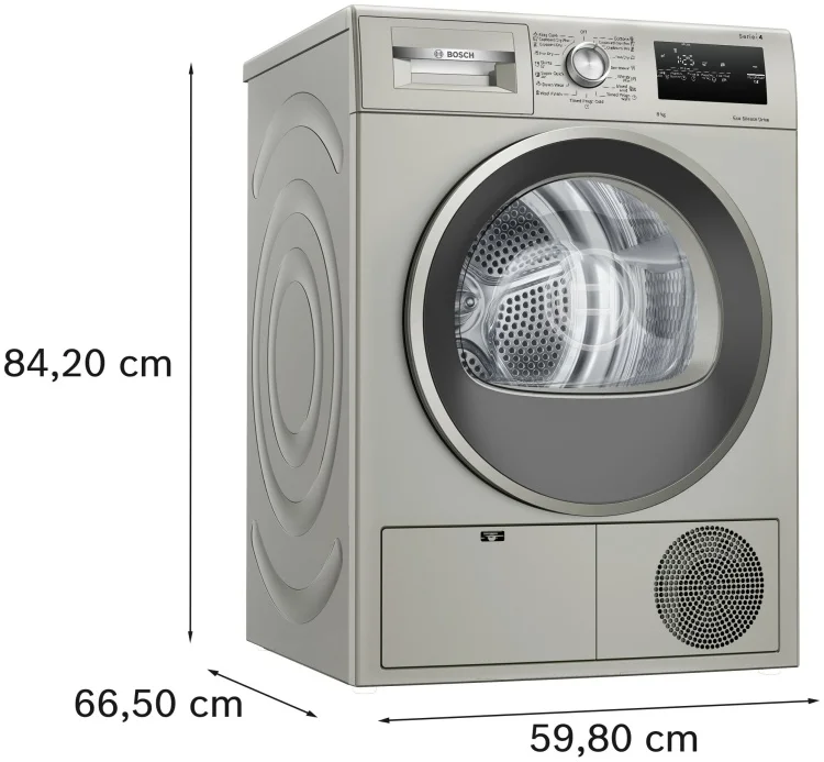 Сушильная машина Bosch WTN86212ME Grey - ForteMarket Сушильная машина Bosch WTN86212ME Grey купить,0