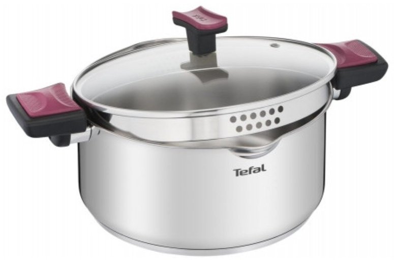 Кастрюля 5 л, Tefal G7234674 сталь