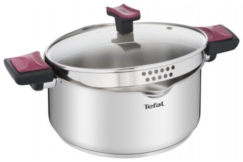 Кастрюля 5 л, Tefal G7234674 сталь купить,34990