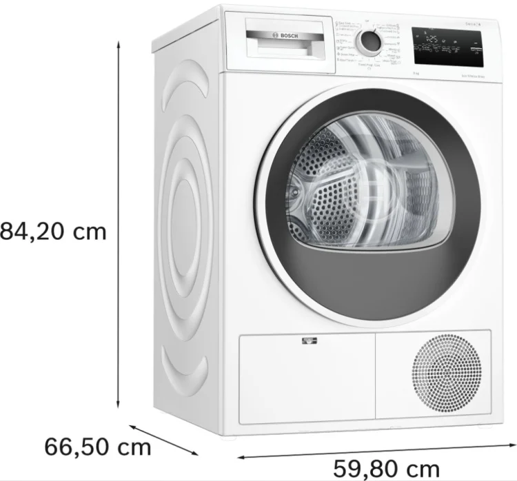 Сушильная машина Bosch WTN86211ME White - ForteMarket Сушильная машина Bosch WTN86211ME White купить,0