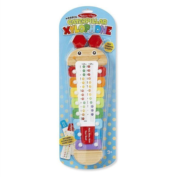 Развивающая игрушка Melissa & Doug Ксилофон  гусеница купить,NaN
