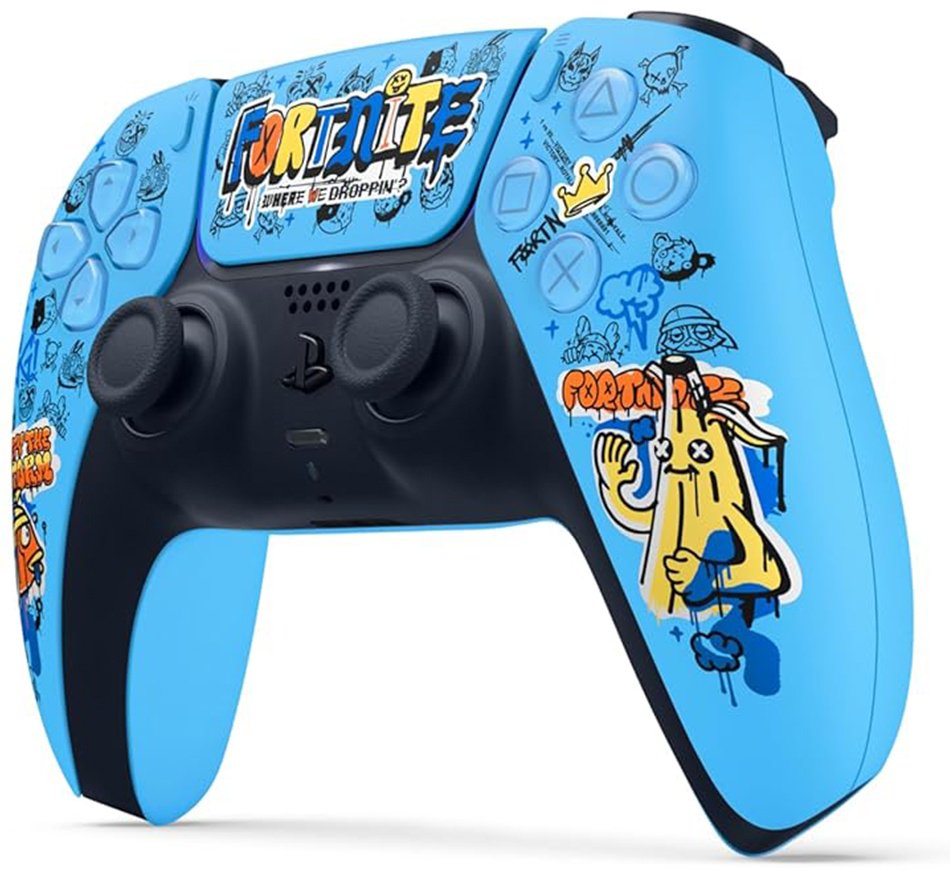 Игровой контроллер Sony DualSense Controller Fortnite Limited Edition синий - ForteMarket Игровой контроллер Sony DualSense Controller Fortnite Limited Edition синий купить,0