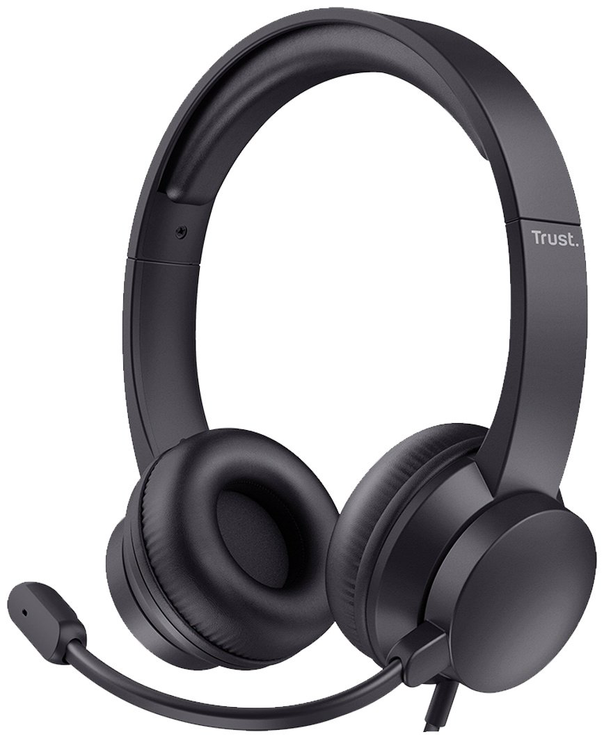 Наушники Trust Ayda 25087 черный купить,NaN