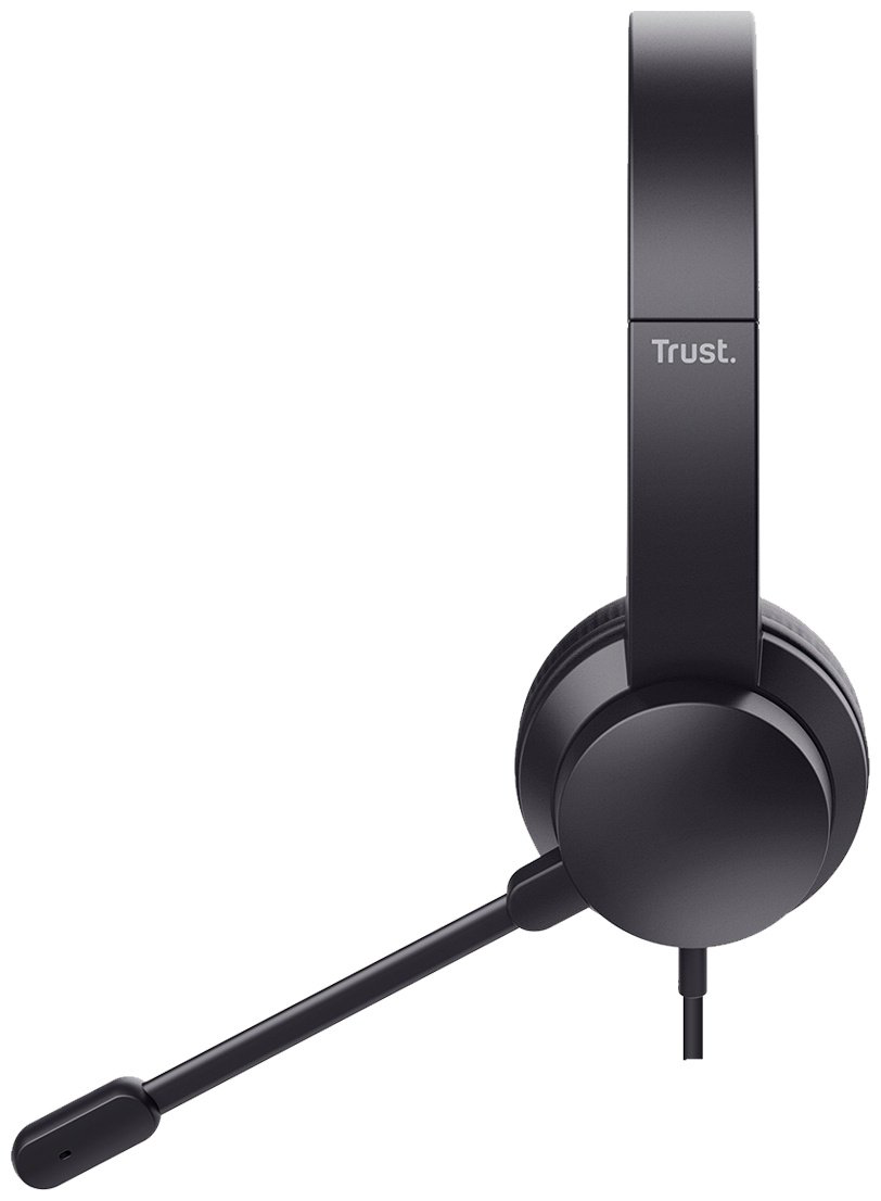 Наушники Trust Ayda 25087 черный купить,NaN