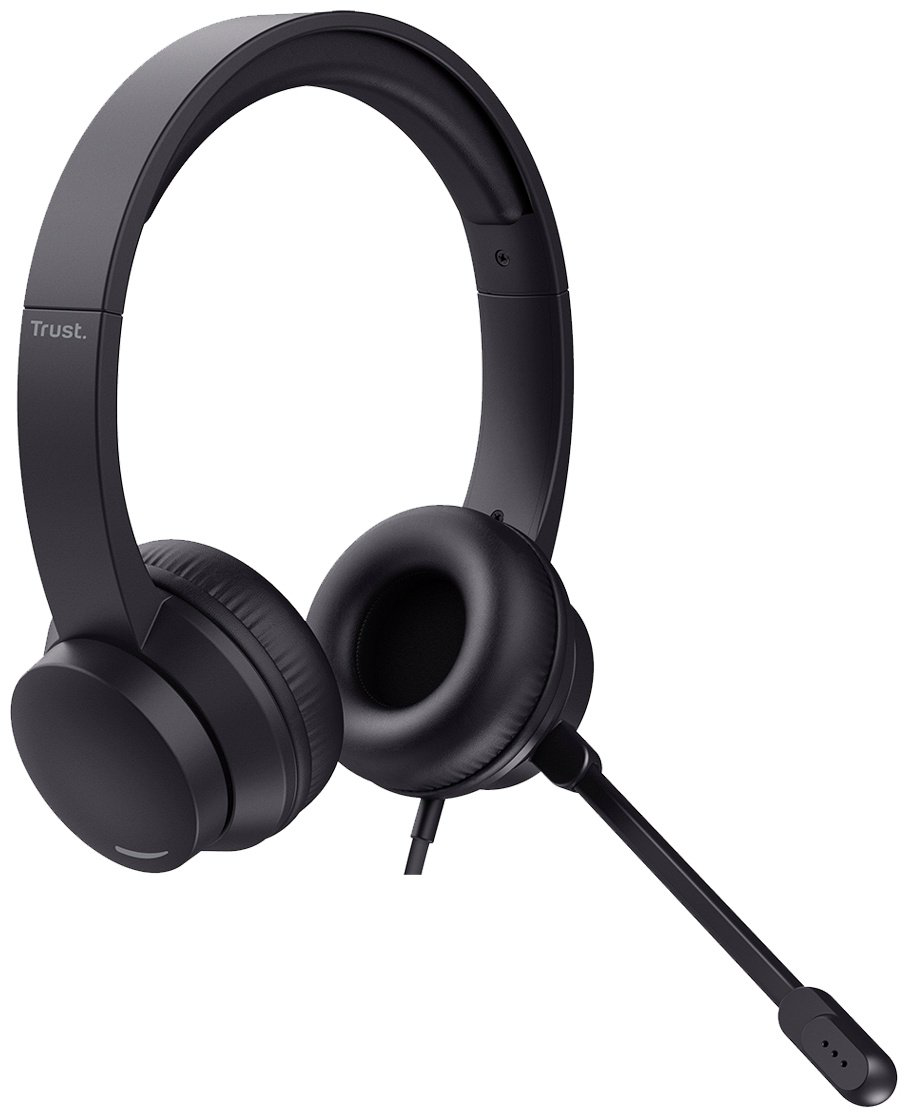 Наушники Trust Ayda 25087 черный купить,NaN