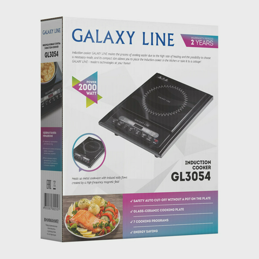 Плита настольная Galaxy Line GL 3054 черная