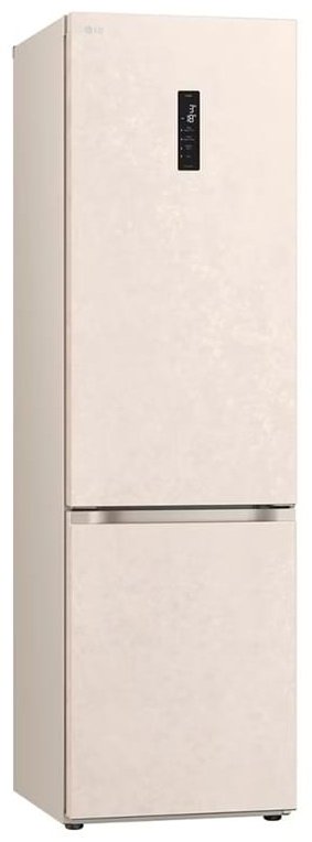 Холодильник LG GC-B509FEPW бежевый купить,0