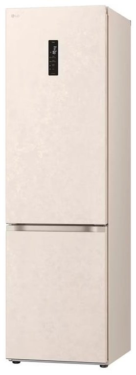 Холодильник LG GC-B509FEPW бежевый купить,0