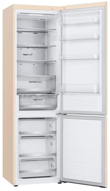 Холодильник LG GC-B509FEPW бежевый купить,0
