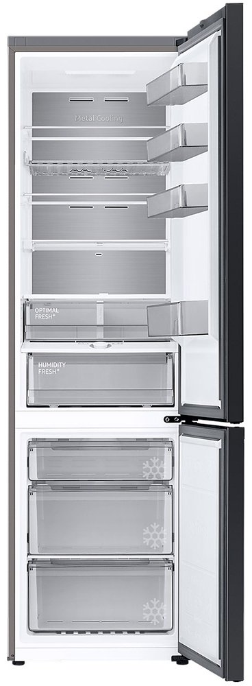 Холодильник Samsung RB38C7B6DAP/WT черный