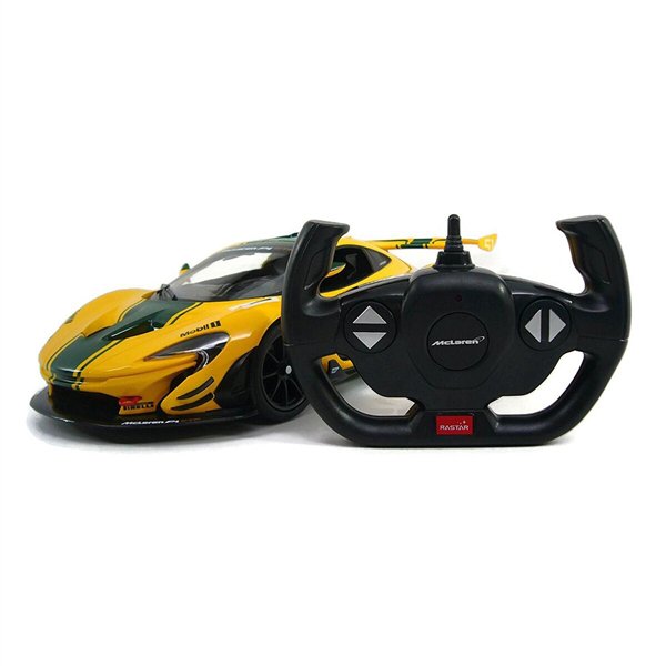Машинка Rastar 1:14 McLaren P1 GTR жёлтая купить,NaN