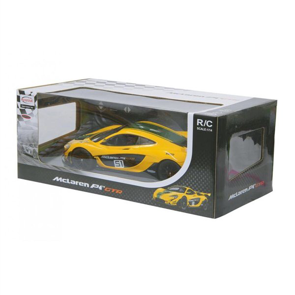 Машинка Rastar 1:14 McLaren P1 GTR жёлтая купить,NaN