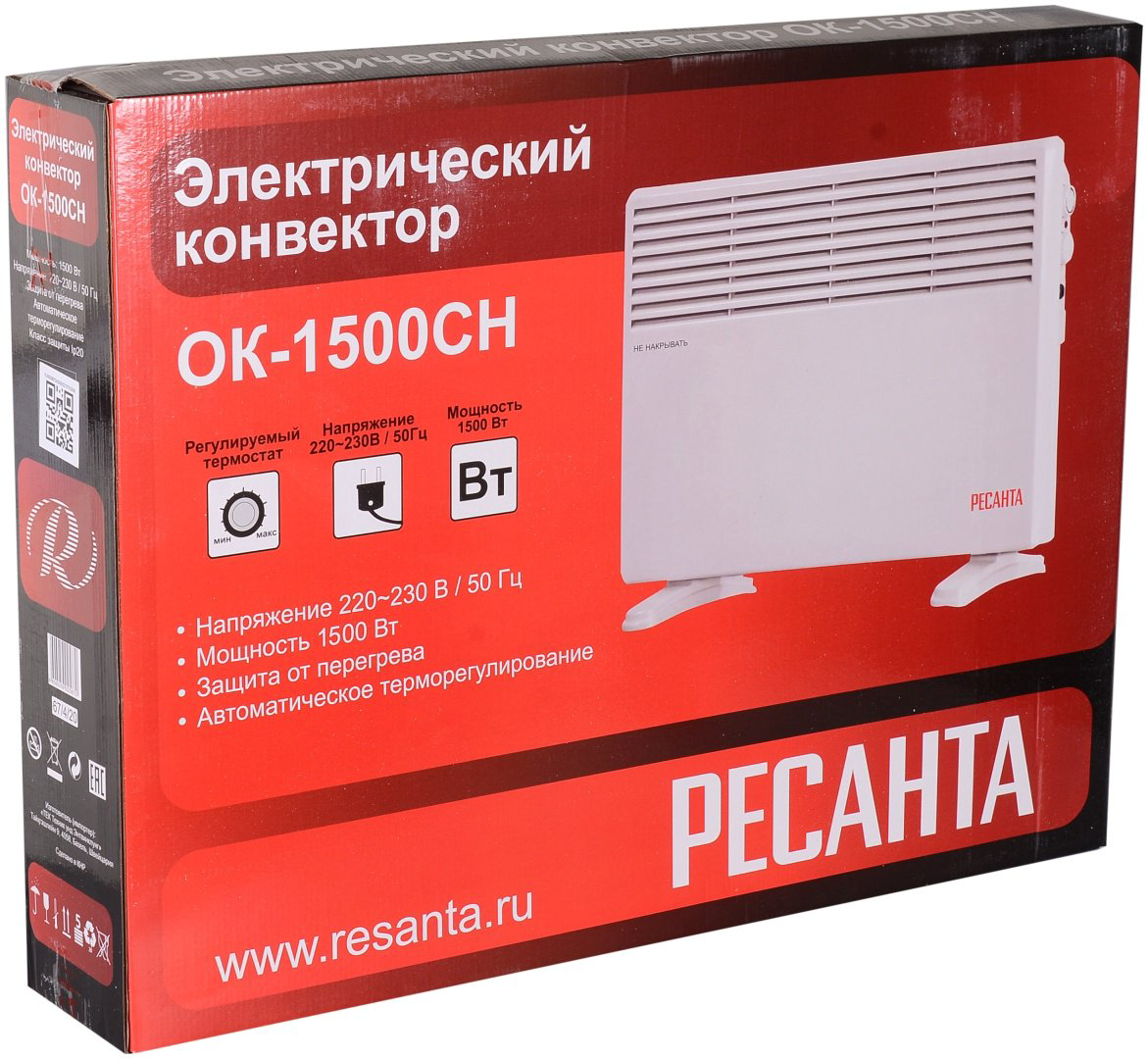 Конвектор Ресанта ОК-1500СН белый купить,18190