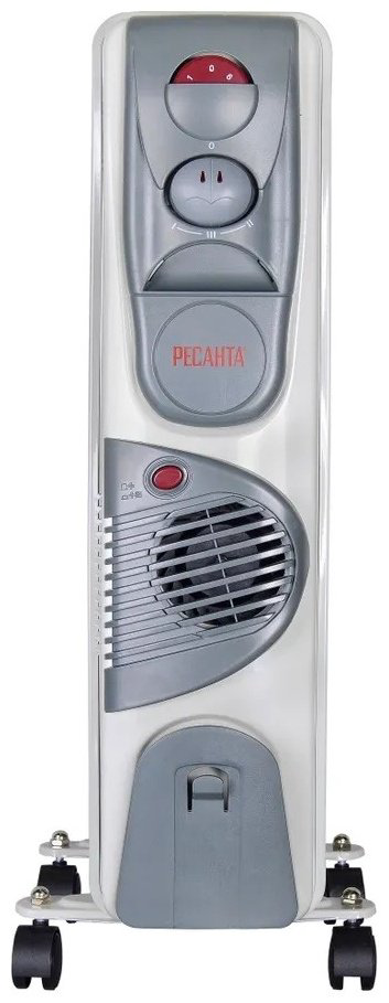 Масляный радиатор Ресанта ОМ-12НВ белый - ForteMarket Масляный радиатор Ресанта ОМ-12НВ белый купить,37190