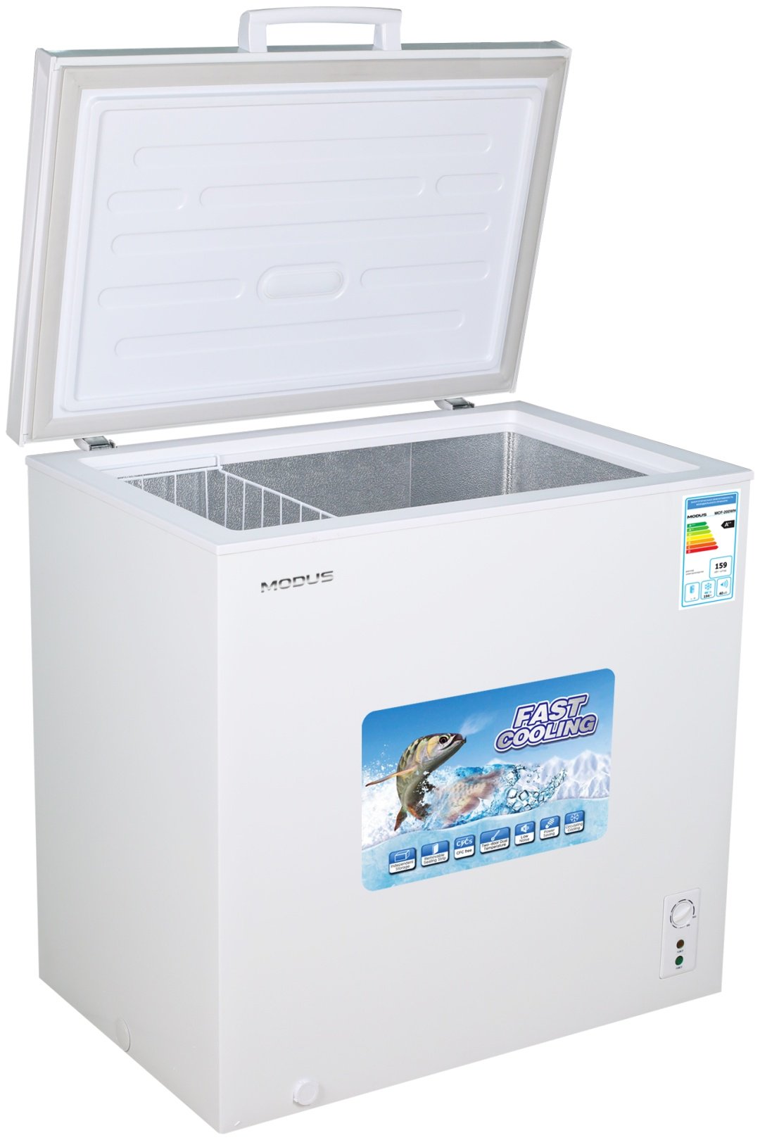 Морозильник Modus MCF-200WHT 200L White