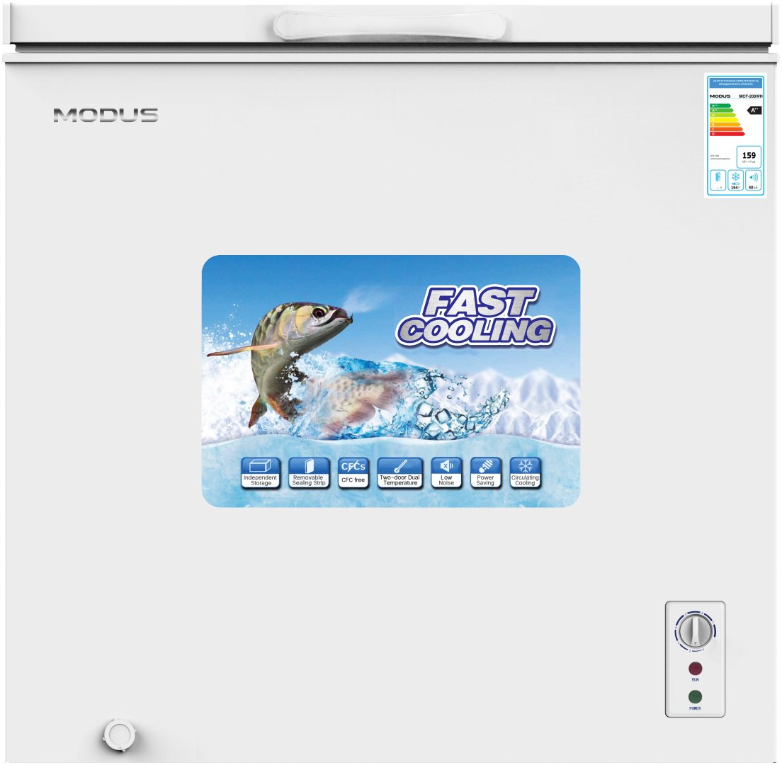 Морозильник Modus MCF-200WHT 200L White - ForteMarket Морозильник Modus MCF-200WHT 200L White купить,0