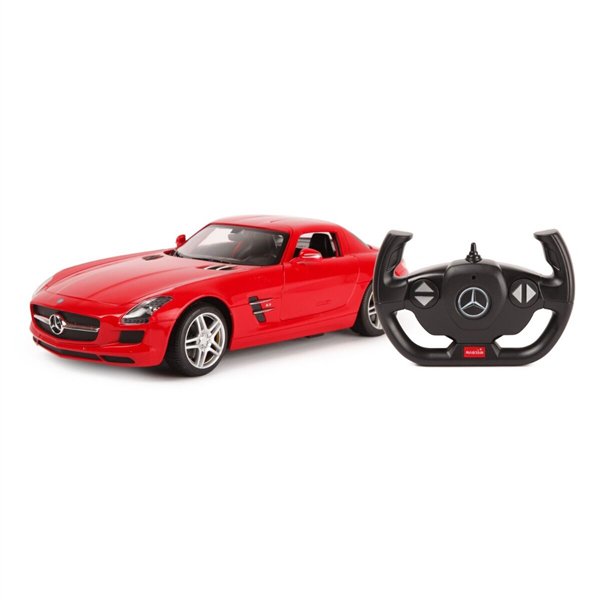 Машинка Rastar   1:14  Mercedes-Benz SLS AMG красная купить,NaN