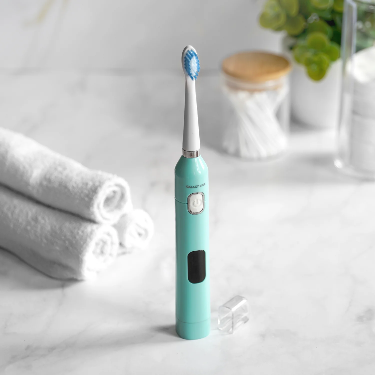 Зубная щетка Galaxy Line GL4981 бело-бирюзовая - ForteMarket Зубная щетка Galaxy Line GL4981 бело-бирюзовая купить,0