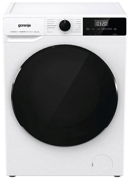 Стиральная машина Gorenje W1D2A164ADS белый купить,NaN