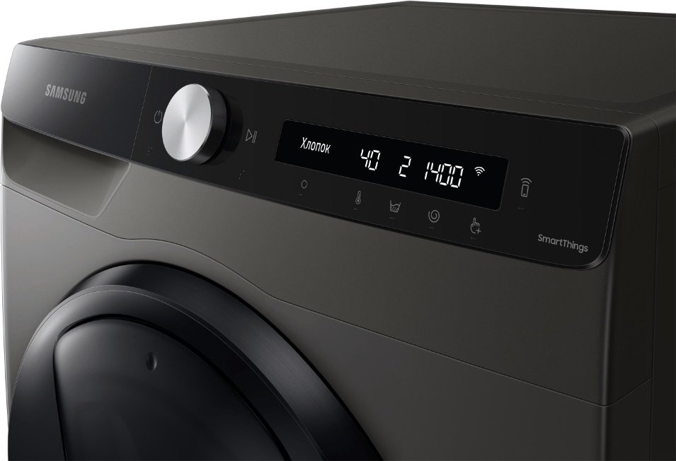Стиральная машина Samsung WD80T554CBX/LD стальной