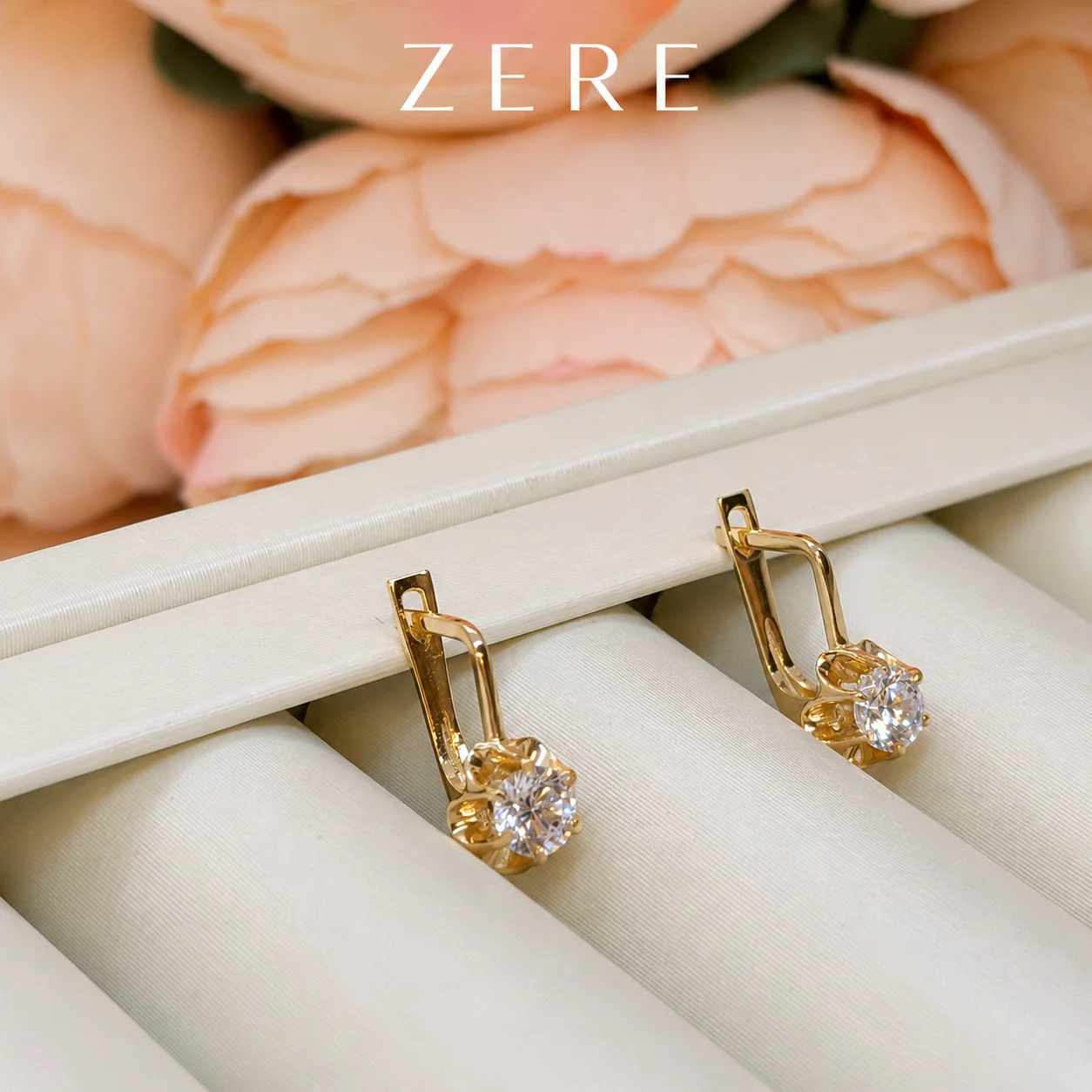 Серьги Zere ZR090503 золото 1.3 гр - ForteMarket Серьги Zere ZR090503 золото 1.3 гр купить,106000