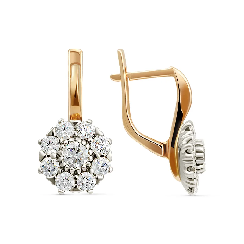 Серьги Кристалл NM486 5.88гр