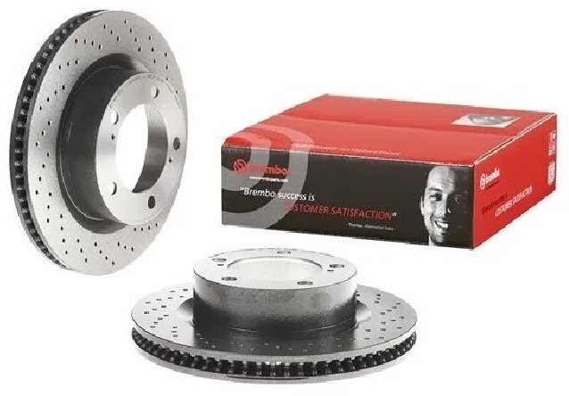Диски Brembo передние 09.A966.1X