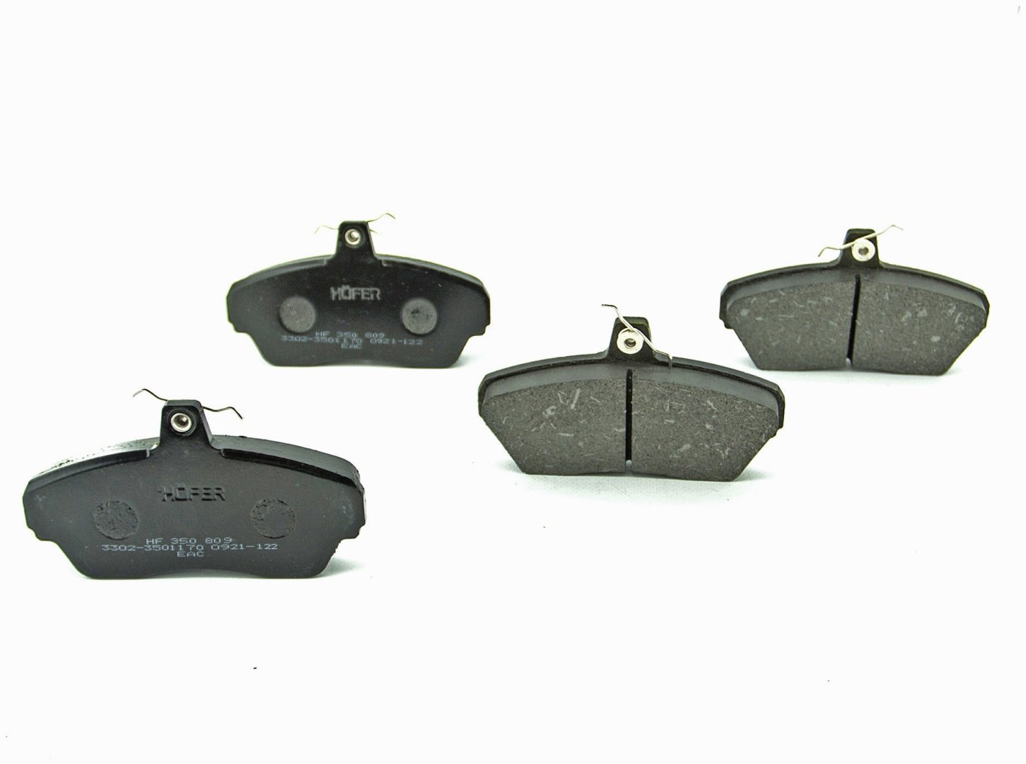 Колодки HOFER передние HF 350 809 купить,NaN