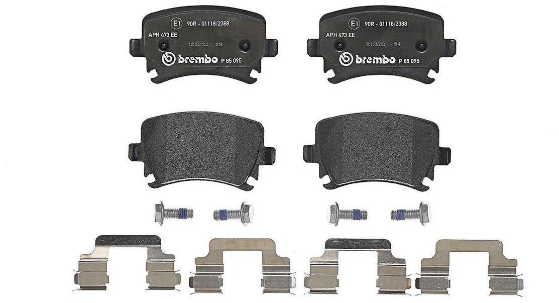 Колодки Brembo задние P85095 4 шт купить,NaN