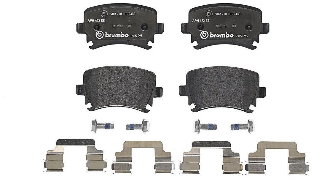 Колодки Brembo задние P85095 4 шт купить,NaN