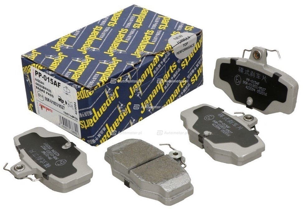 Колодки Japanparts задние PP-015AF купить,NaN