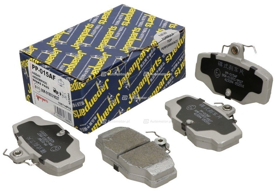 Колодки Japanparts задние PP-015AF купить,NaN