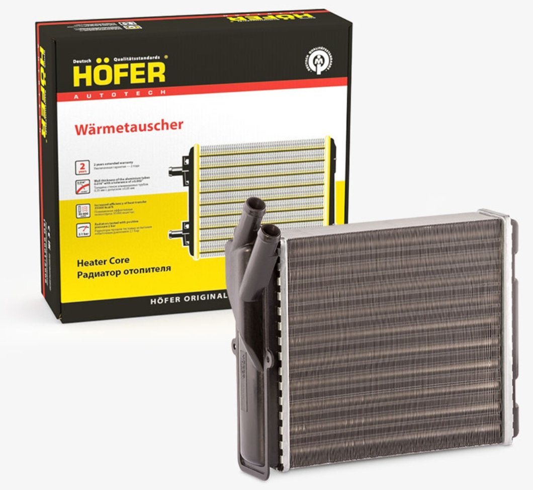 HOFER радиатор печки HF 730 226 купить,NaN