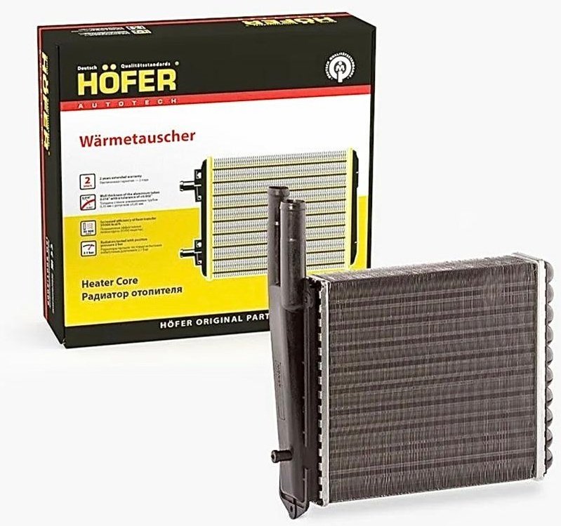 HOFER радиатор печки HF730227 купить,NaN