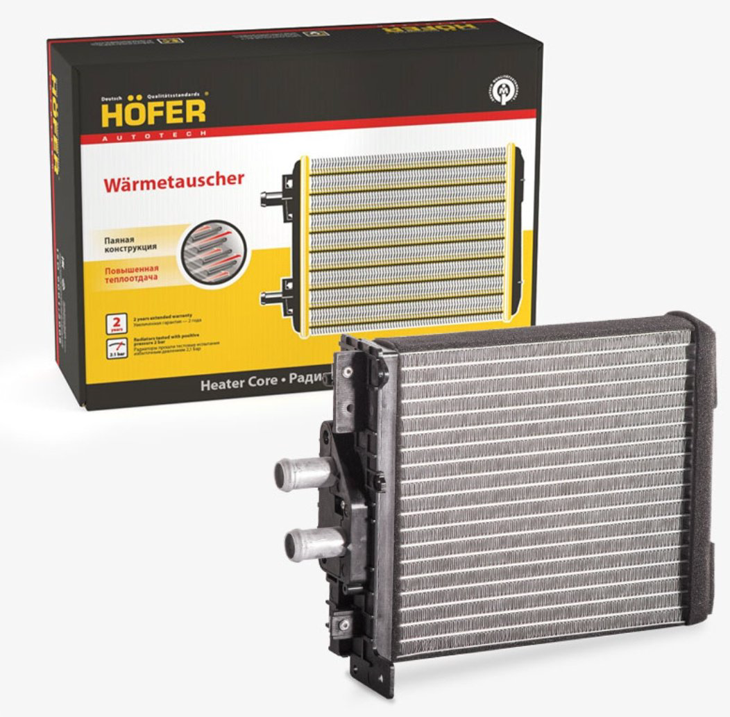 HOFER радиатор печки HF 730 239 купить,NaN