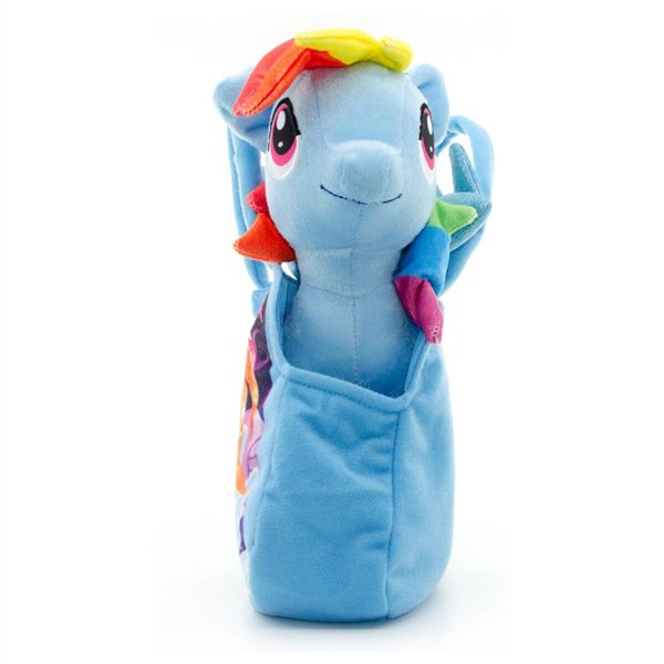 Мягкая игрушка  My Little Pony  Пони в сумочке Радуга   25см купить,NaN