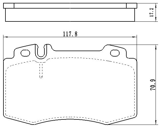 Колодки Winkod передние W0035BP