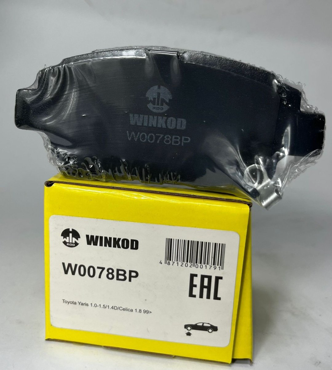Колодки Winkod передние W0078BP 4 шт купить,NaN