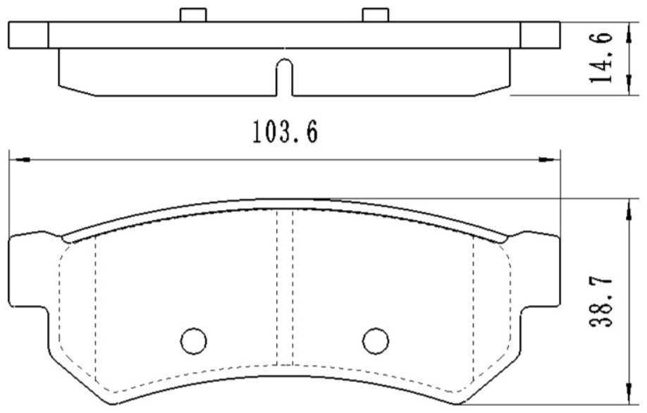 Колодки Winkod задние W0087BP купить,NaN